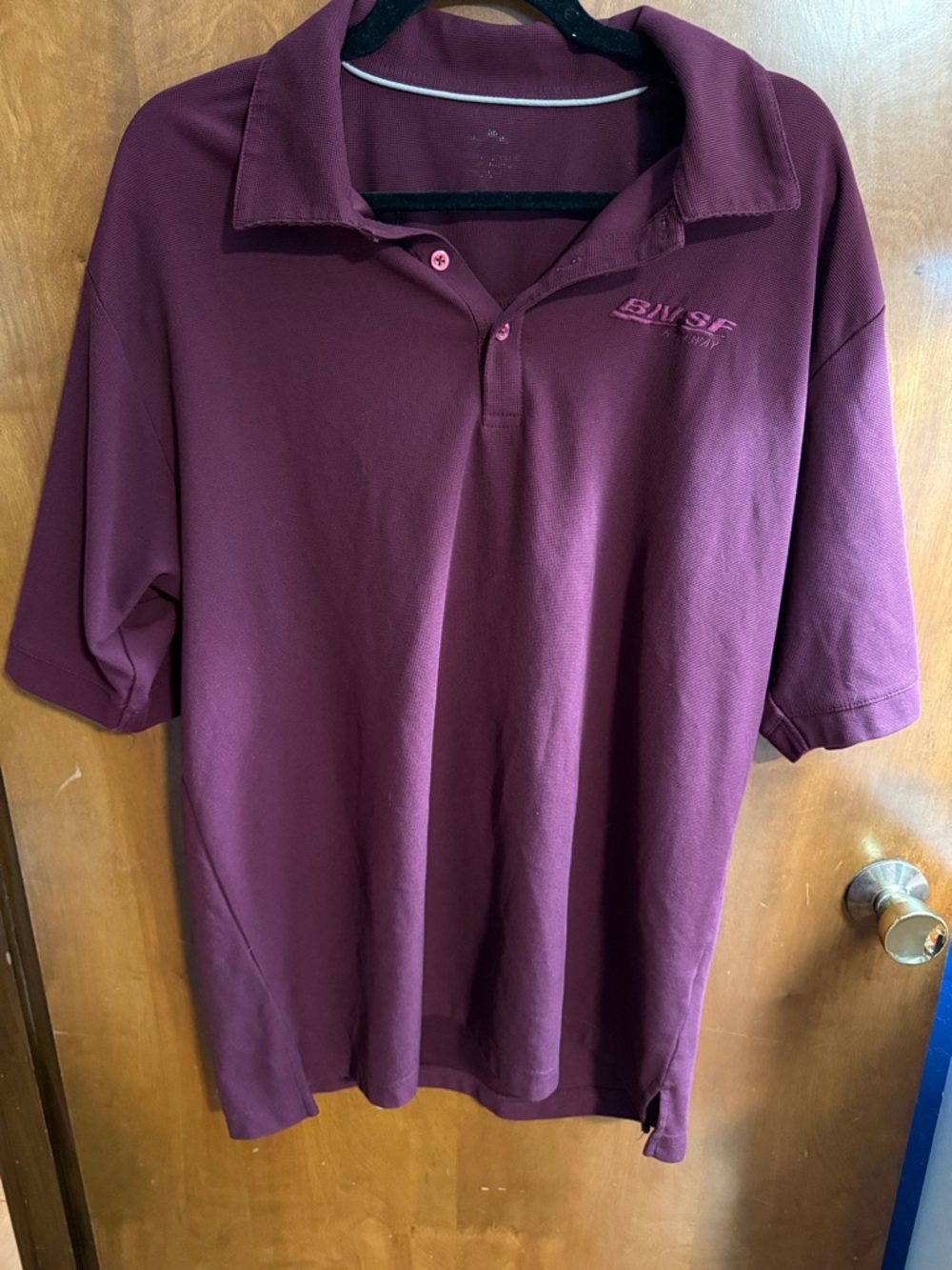 NSF Men’s Maroon Polo Shirt